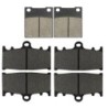 2 Kit plaquettes frein Kawasaki ZXR 400  Av G, Av D et Ar 016-090X2 -  - Raven 104-055