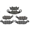2 Kit plaquettes frein Kawasaki Zephyr 1100  Av G, Av D et Ar 013-104-124 -  - Raven 104-056