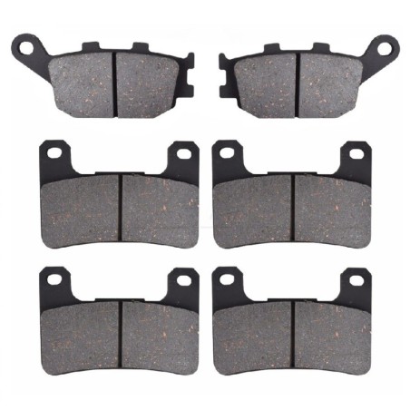 2 Kit plaquettes frein Kawasaki Z900 RS  Av G, Av D et Ar 021-213X2 -  - Raven 104-066