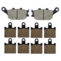 2 Kit plaquettes frein Kawasaki Z1000  Av G, Av D et Ar 021-249X2 -  - Raven 104-071