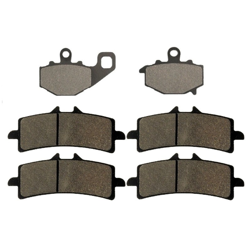 2 Kit plaquettes frein Kawasaki Z1000 R Edition  Av G, Av D et Ar 093-258X2 -  - Raven 104-074