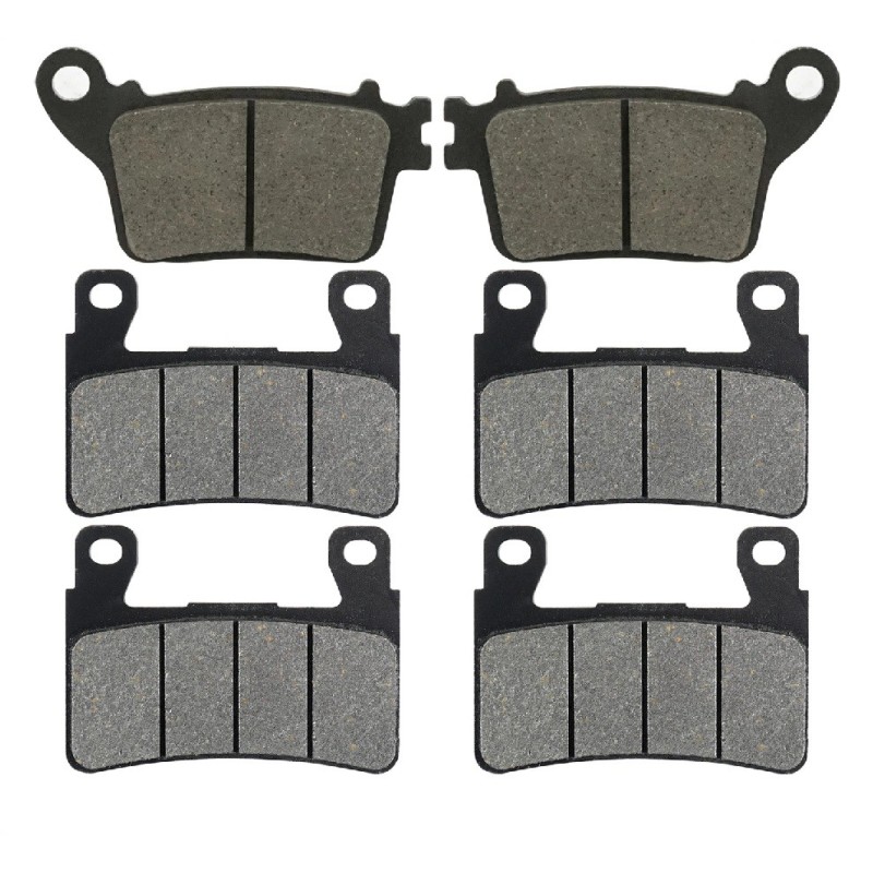 3 Kit plaquettes frein Kawasaki Ninja ZX-6R 636  Av G, Av D et Ar 242-279X2 -  - Raven 104-078