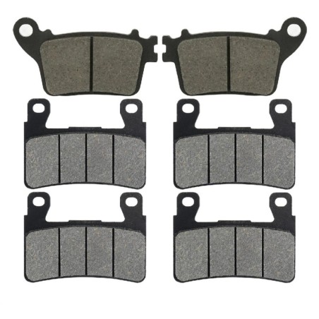 3 Kit plaquettes frein Kawasaki Ninja ZX-6R 636  Av G, Av D et Ar 242-279X2 -  - Raven 104-078