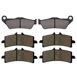 2 Kit plaquettes frein Ducati Multistrada 1260 Toute version Av G, Av D et Ar 031-258X2 -  - Raven 104-087