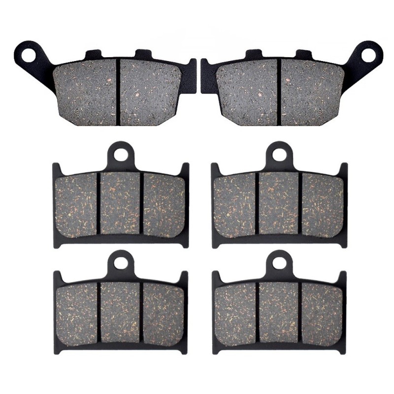 2 Kit plaquettes frein Triumph Speedfour 600  Av G, Av D et Ar 020-017X2 -  - Raven 104-093