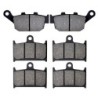 2 Kit plaquettes frein Triumph Speedfour 600  Av G, Av D et Ar 020-017X2 -  - Raven 104-093