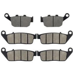 2 Kit plaquettes frein Triumph Trident 660  Av G, Av D et Ar 020-014X2 -  - Raven 104-095