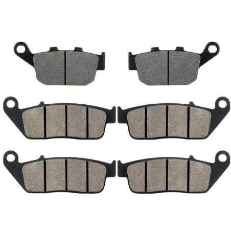 2 Kit plaquettes frein Triumph Trident 660  Av G, Av D et Ar 020-014X2 -  - Raven 104-095