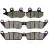 2 Kit plaquettes frein Triumph Speedmaster 865  Av G, Av D et Ar 247-014X2 -  - Raven 104-097