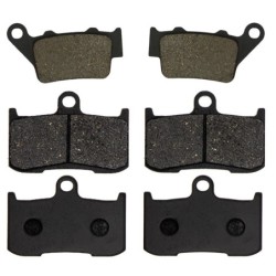 2 Kit plaquettes frein Triumph Street Triple 675  Av G, Av D et Ar 023-207X2 -  - Raven 104-103