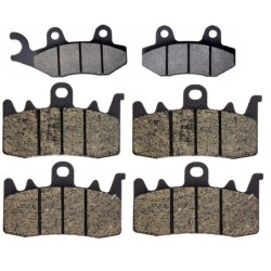 2 Kit plaquettes frein Triumph Tiger 1215 Explorer XC XR Low Av G, Av D et Ar 334-328X2 -  - Raven 104-112