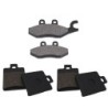 3 Kit plaquettes frein Piaggio MP3 250  Av G, Av D et Ar Nc -  - Raven 104-115