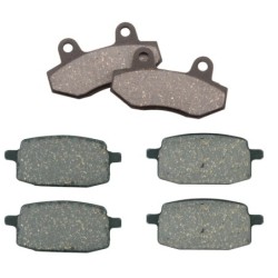 3 Kit plaquettes frein Quadzilla WK 125  Av G, Av D et Ar 011-114X2 - EBC FA86 et FA169 - Raven 104-133