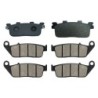 3 Kit plaquettes frein Yamaha X-Max 400  Av G, Av D et Ar 355-014X2 - EBC SFA607 et FA196/226 - Raven 104-137