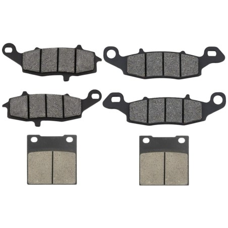3 Kit plaquettes frein Suzuki GSX 750 Inazuma  Av G, Av D et Ar 104-124-016 - EBC FA229 et FA231 et FA63 - Raven 104-147