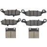 3 Kit plaquettes frein Suzuki GSX 750 Inazuma  Av G, Av D et Ar 104-124-016 - EBC FA229 et FA231 et FA63 - Raven 104-147
