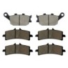 3 Kit plaquettes frein Kawasaki Z H2 SE 1000  Av G, Av D et Ar 021-258X2 - EBC FA174 et FA447HH - Raven 104-158