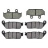 3 Kit plaquettes frein Suzuki Burgman 650 AN  Av G, Av D et Ar 265-022X2 - EBC SFA412 et FA142 - Raven 104-161