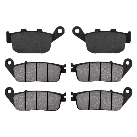 3 Kit plaquettes frein Suzuki GSX 250R  Av G, Av D et Ar 306-022X2 - EBC FA496 et FA142 - Raven 104-162