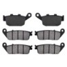3 Kit plaquettes frein Suzuki GSX 250R  Av G, Av D et Ar 306-022X2 - EBC FA496 et FA142 - Raven 104-162