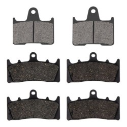 3 Kit plaquettes frein Suzuki GSX 1400  Av G, Av D et Ar 148-039X2 - EBC FA254 et FA188 - Raven 104-175