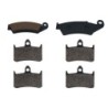 3 Kit plaquettes frein Honda VFR 400 R  Av G, Av D et Ar 052-069X2 - EBC FA143 et FA187 - Raven 104-179