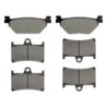 3 Kit plaquettes frein Yamaha XTZ 1200 Super Tenere  Av G, Av D et Ar 165-070X2 - EBC FA319/2 et FA168/252 - Raven 104-183