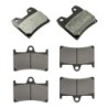 3 Kit plaquettes frein Yamaha Fazer 1000  Av G, Av D et Ar 222-070X2 - EBC FA348 et FA168/252 - Raven 104-184
