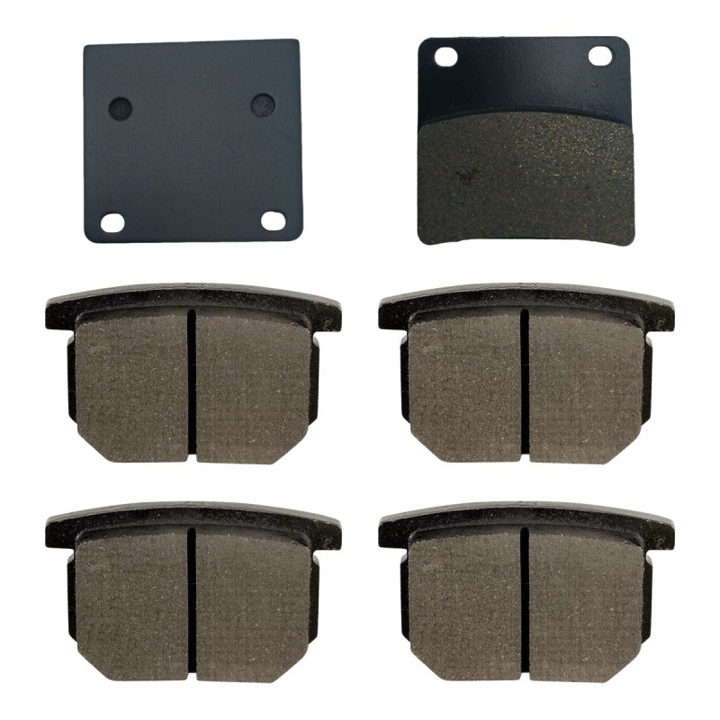 3 Kit plaquettes frein Suzuki GSX 1000  Av G, Av D et Ar 076-138X2 - EBC FA36 et FA65 - Raven 104-187