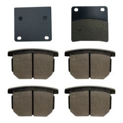 3 Kit plaquettes frein Suzuki GSX 1100 E ES EF Av G, Av D et Ar 076-138X2 - EBC FA36 et FA65 - Raven 104-187