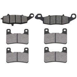 3 Kit plaquettes frein Suzuki VZR 1800 Intruder M1800R  Av G, Av D et Ar 124-213X2 - EBC FA231 et FA379 - Raven 104-194