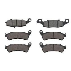 3 Kit plaquettes frein Suzuki VLR 1800 intruder C1800R  Av G, Av D et Ar 124-257X2 - EBC FA231 et FA388 HH - Raven 104-195