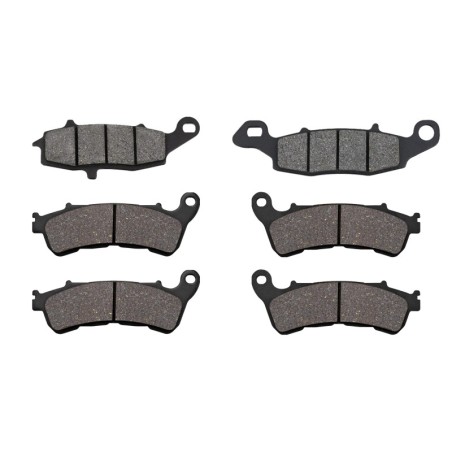 3 Kit plaquettes frein Suzuki VLR 1800 intruder C1800R  Av G, Av D et Ar 124-257X2 - EBC FA231 et FA388 HH - Raven 104-195