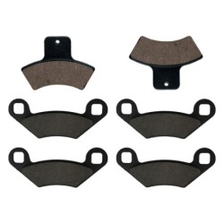 3 Kit plaquettes frein Quadzilla SUV 300 E Av G, Av D et Ar 179-162X2 - EBC FA270 et FA159 - Raven 104-206