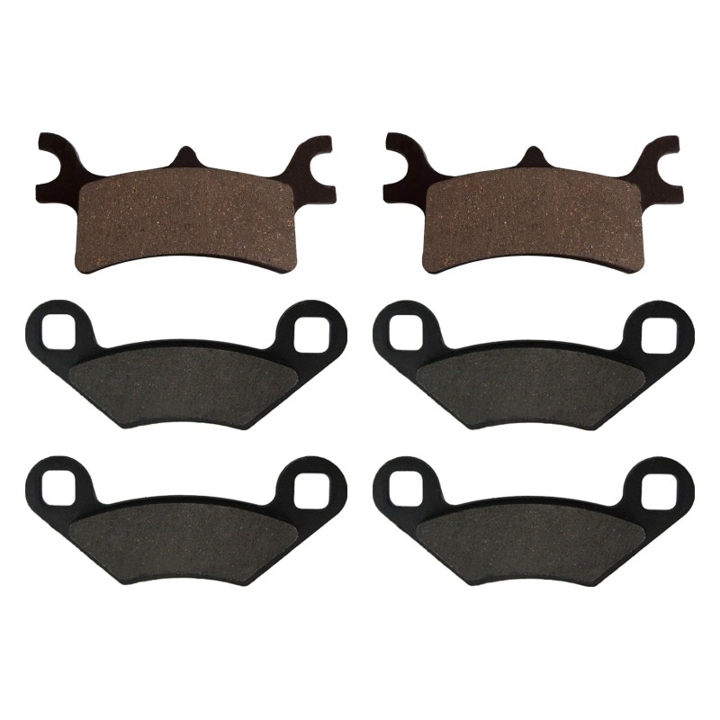 3 Kit plaquettes frein Polaris Magnum 330 2x4 4x4 Av G, Av D et Ar 209-162X2 - EBC FA314R et FA159 - Raven 104-208