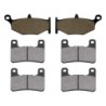 3 Kit plaquettes frein Suzuki DL 1050 V-Strom  Av G, Av D et Ar 241-213X2 - EBC FA419 et FA379 - Raven 104-216