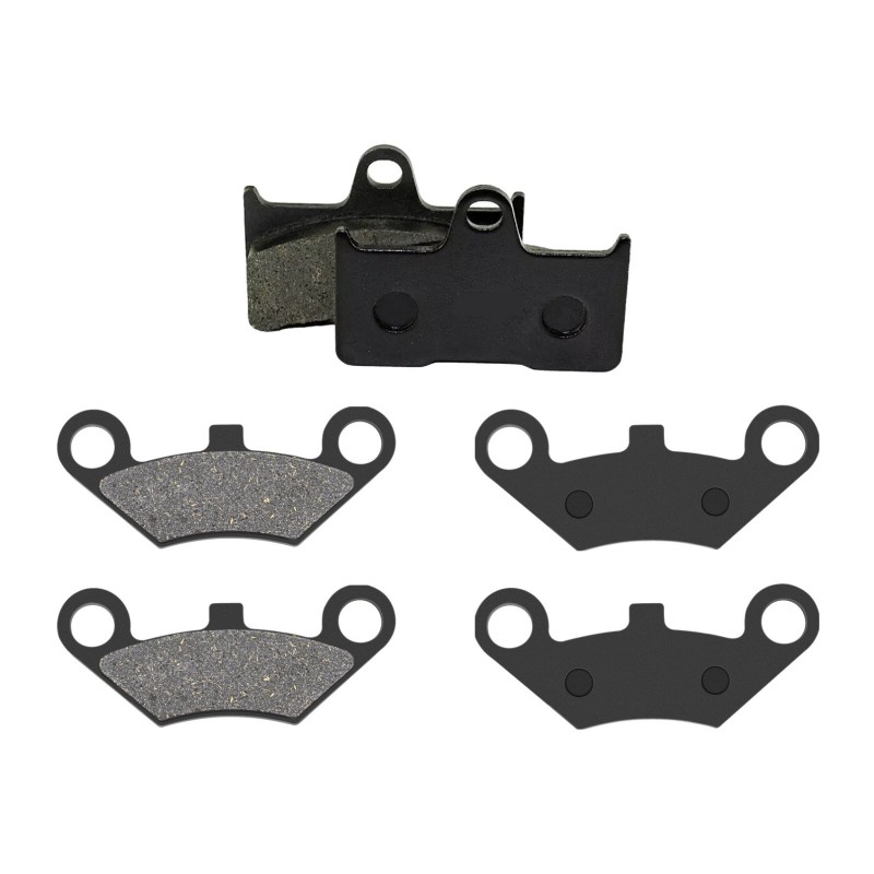 3 Kit plaquettes frein Cf-moto C-Force 800 CF 2 Av G, Av D et Ar 281-284X2 - EBC FA344 et FA453 - Raven 104-229