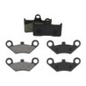 3 Kit plaquettes frein Cf-moto C-Force 800 CF 2 Av G, Av D et Ar 281-284X2 - EBC FA344 et FA453 - Raven 104-229