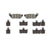 3 Kit plaquettes frein Yamaha MT-01 1700  Av G, Av D et Ar Nc -  - Raven 104-241