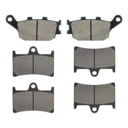 3 Kit plaquettes frein Yamaha Tracer 9 900 GT plus  Av G, Av D et Ar 424-070X2 -  - Raven 104-243
