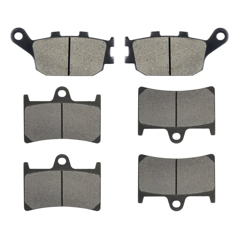 3 Kit plaquettes frein Yamaha Tracer 9 900 GT plus  Av G, Av D et Ar Nc -  - Raven 104-243