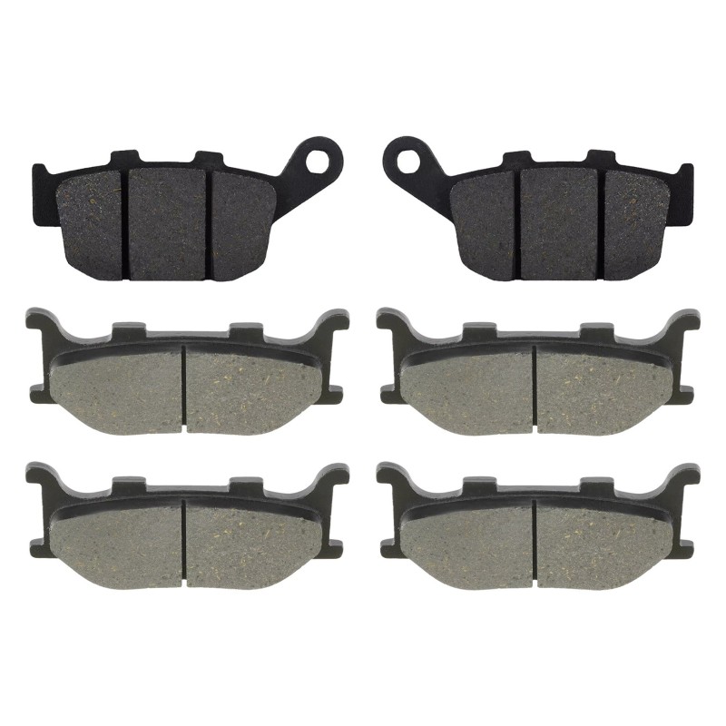 3 Kit plaquettes frein Yamaha XJ6 600S Diversion  Av G, Av D et Ar Nc -  - Raven 104-246