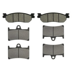 3 Kit plaquettes frein Yamaha YZF-R1 1000  Av G, Av D et Ar Nc -  - Raven 104-251