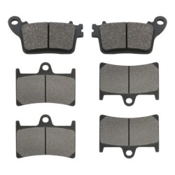3 Kit plaquettes frein Yamaha YZF-R9 900  Av G, Av D et Ar Nc -  - Raven 104-252
