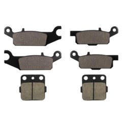 3 Kit plaquettes frein Yamaha Raptor 250  Av G, Av D et Ar Nc -  - Raven 104-258
