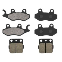 3 Kit plaquettes frein Yamaha YFZ 450  Av G, Av D et Ar 002-009-007 -  - Raven 104-261