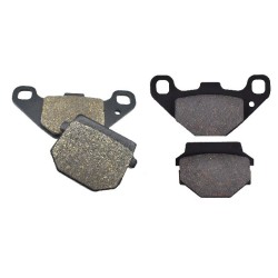 2 Kit plaquettes frein Kawasaki KMX 125  Avant et Arrière 005-047 - EBC FA702 et FA701 - Raven 103-031