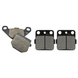 2 Kit plaquettes frein Kawasaki KX 100  Av G, Av D et Ar 007-047 - EBC FA702 et FA701 - Raven 103-037