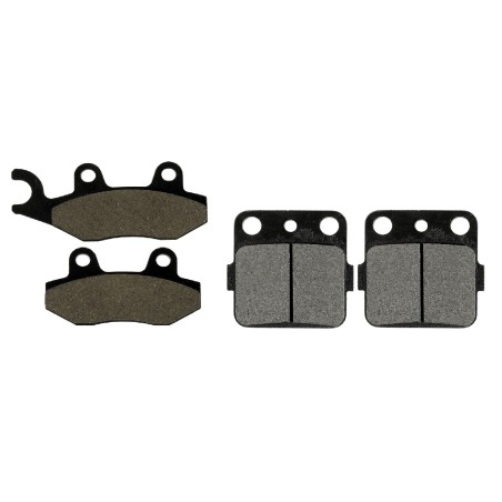 2 Kit plaquettes frein Kawasaki KLX 230  Avant et Arrière 007-334 - EBC FA702 et FA701 - Raven 103-039