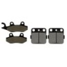 2 Kit plaquettes frein Kawasaki KLX 230  Avant et Arrière 007-334 - EBC FA702 et FA701 - Raven 103-039